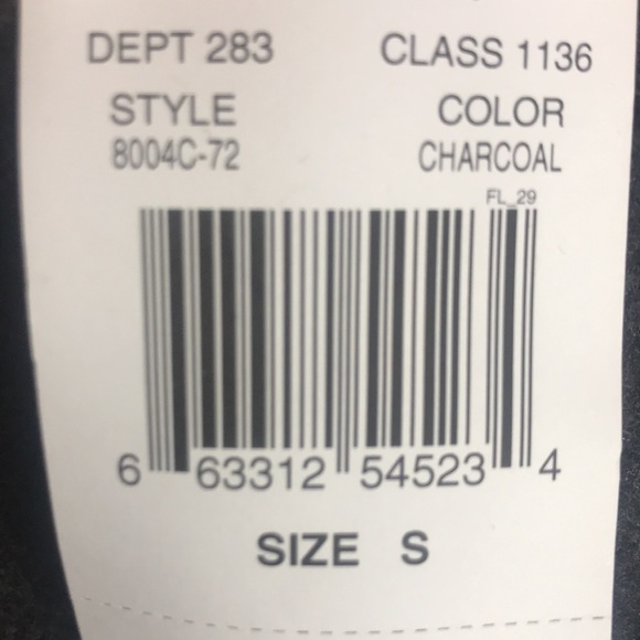 NYC Dollhouse Charcoal Gray Small Coat with Faux Fur Hood NWT - Picture 7 of 7